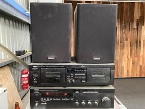 Secondhand stereo set