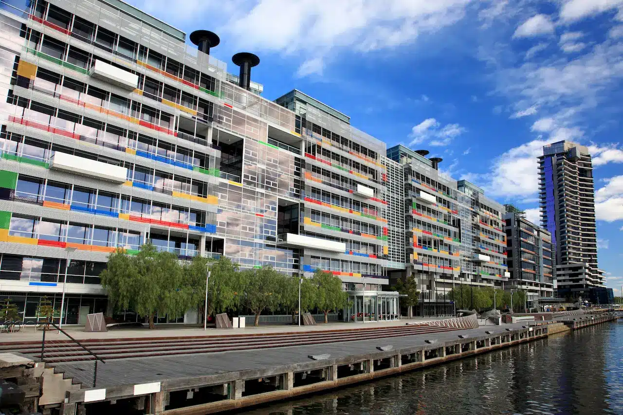 City View Around Melbourne Docklands