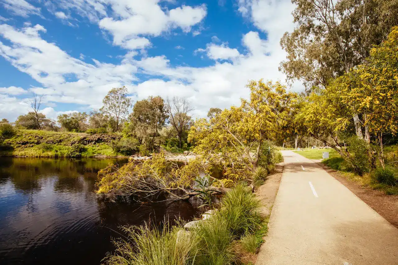 Darebin Parklands in Alphington Australia