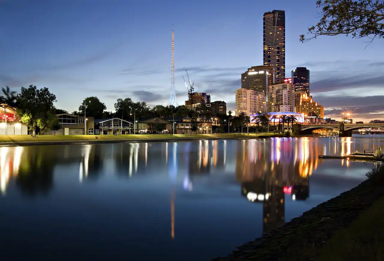 Doreen in Melbourne at Dusk