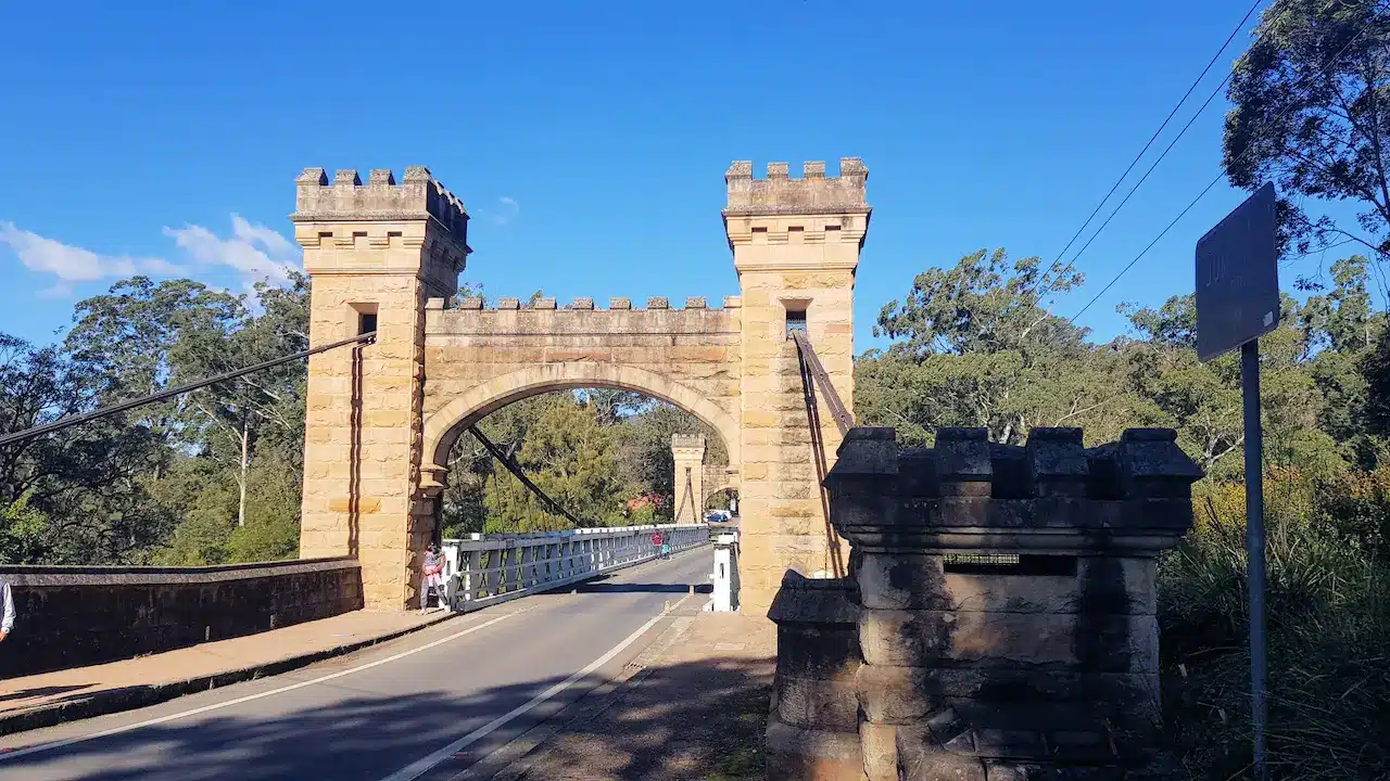 Hampton Bridge Kangaroo Valley Australia