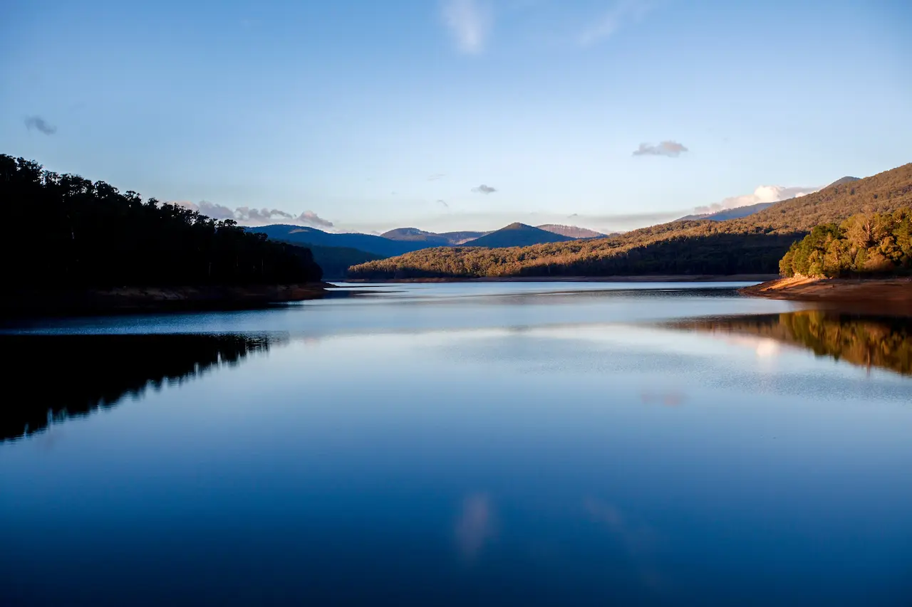 Lysterfield Lake at Sunset