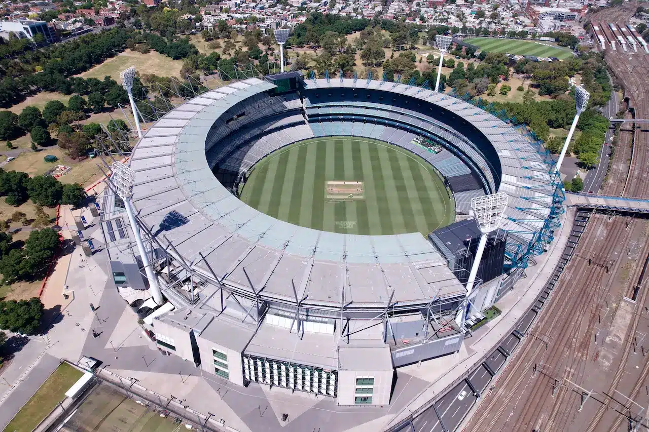 MCG Stadium in Yarra Park in East Melbourne