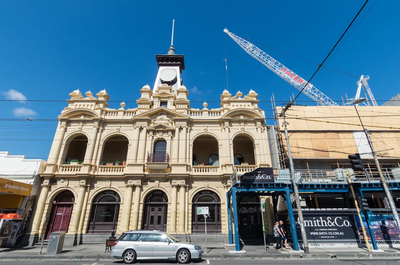 Old Post Office on Smith Street in Collingwood
