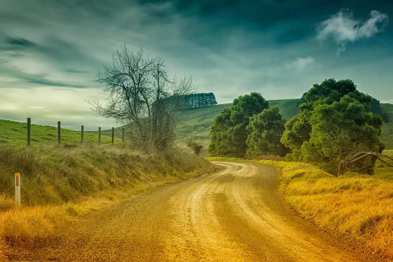 Road in Lower Plenty Australia