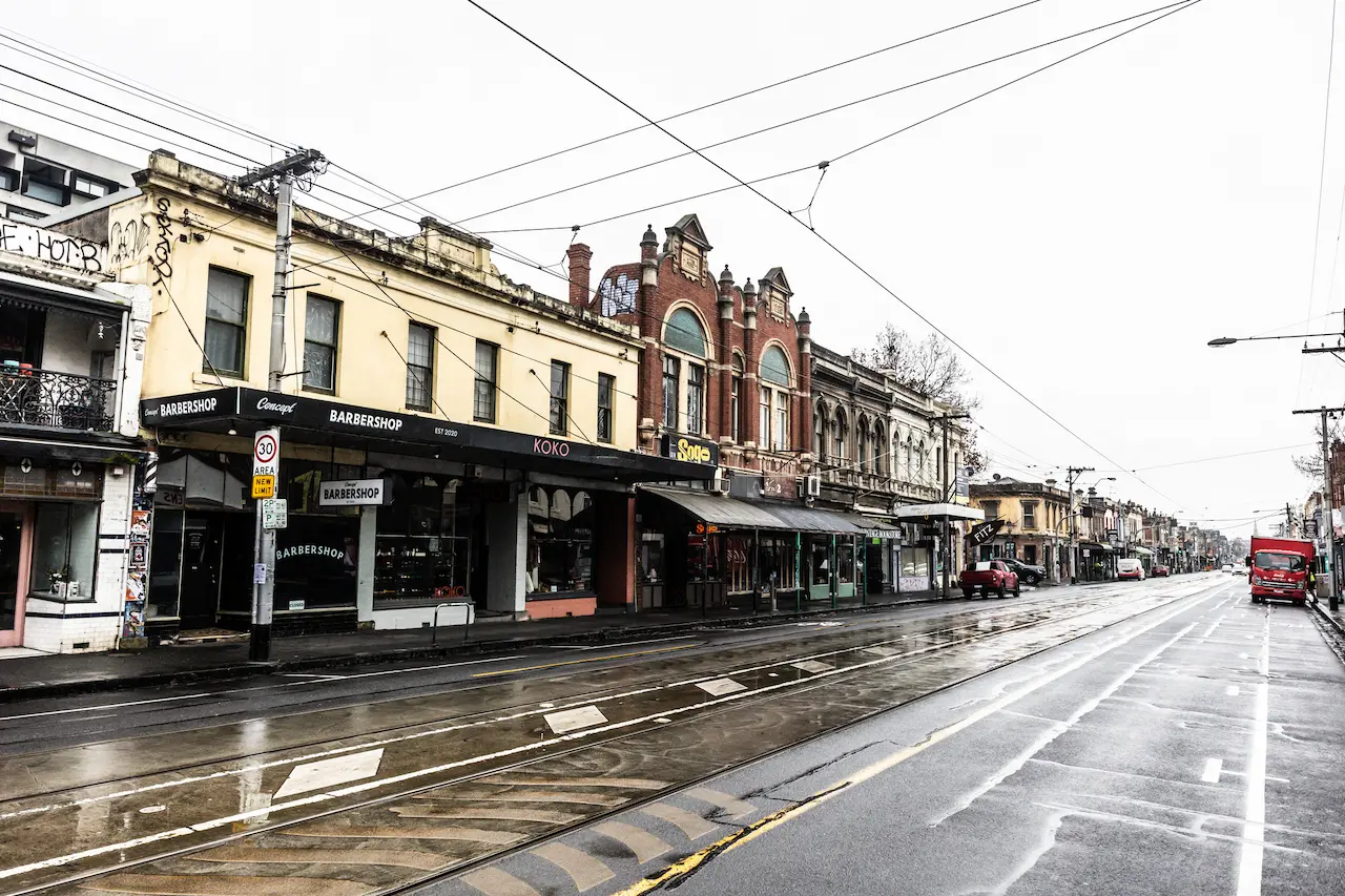 Shopping Street of Brunswick West