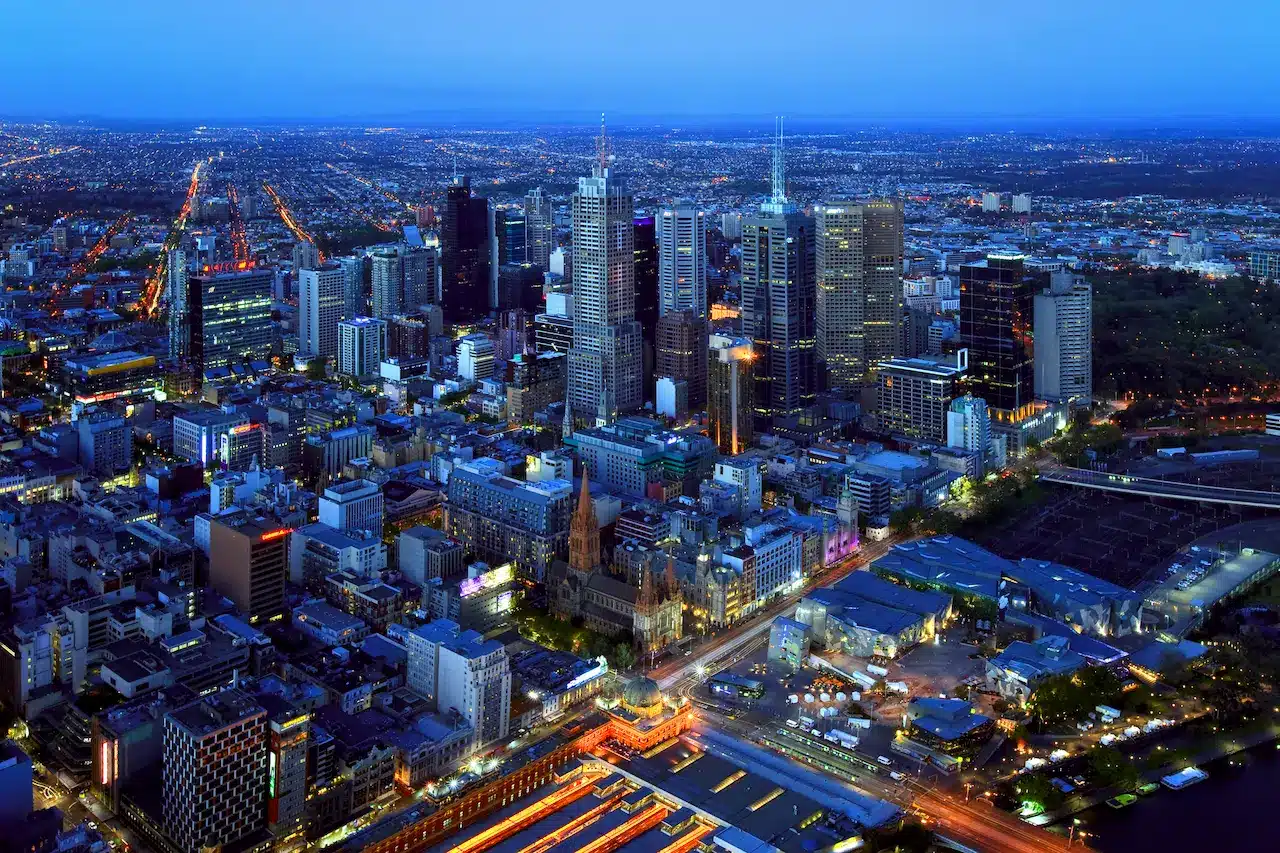 Skyline of the City of South Melbourne