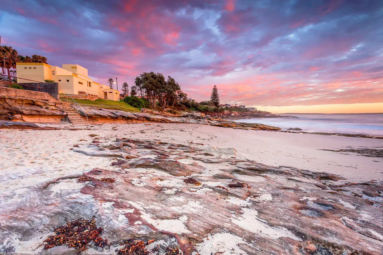 Sunrise from the sands of Oak Park