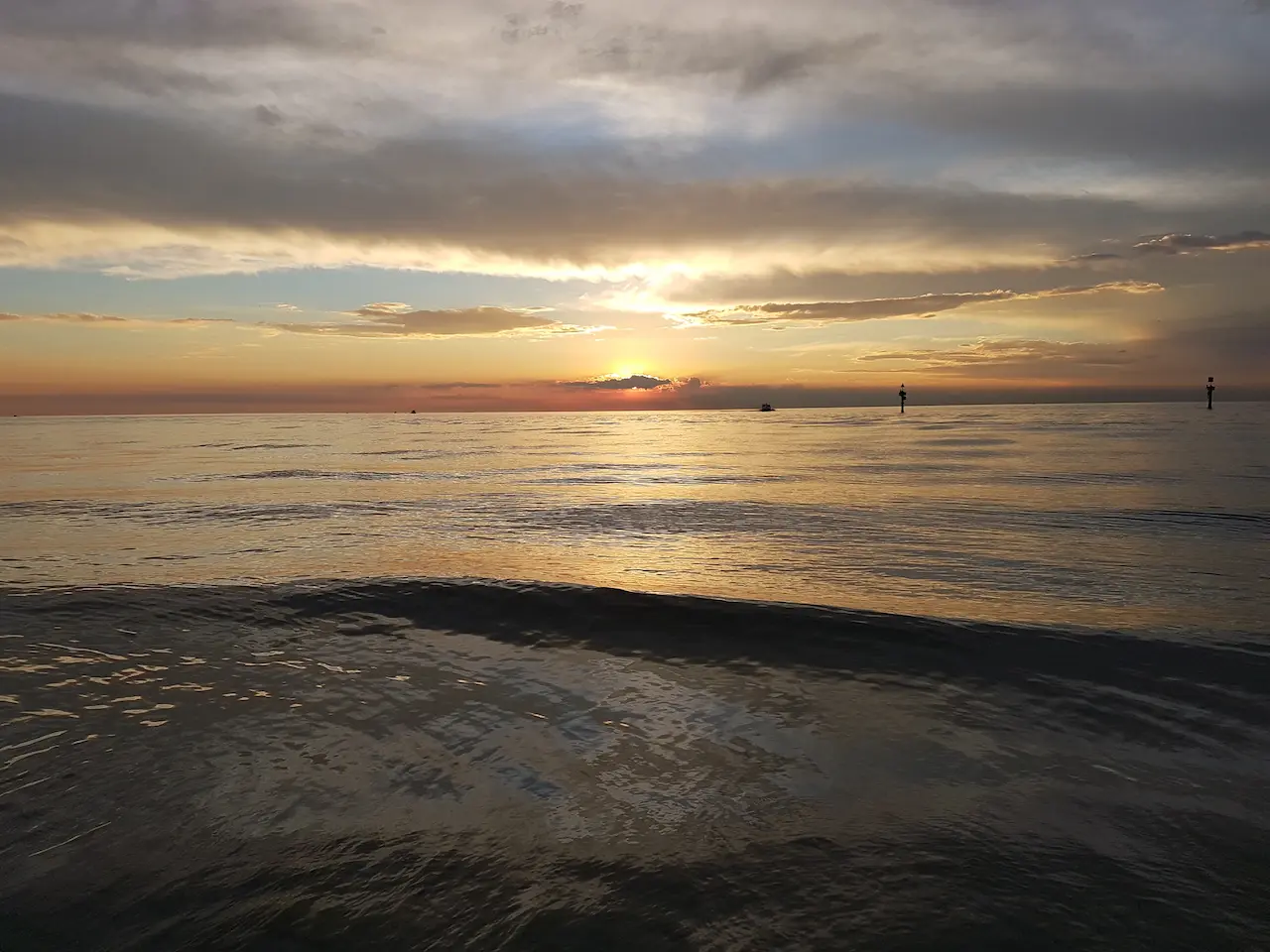 Sunset at the Carrum Downs
