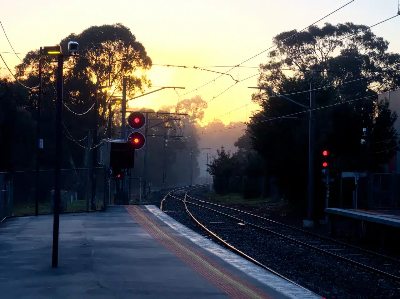 Train Station in Diamond Creek Australia