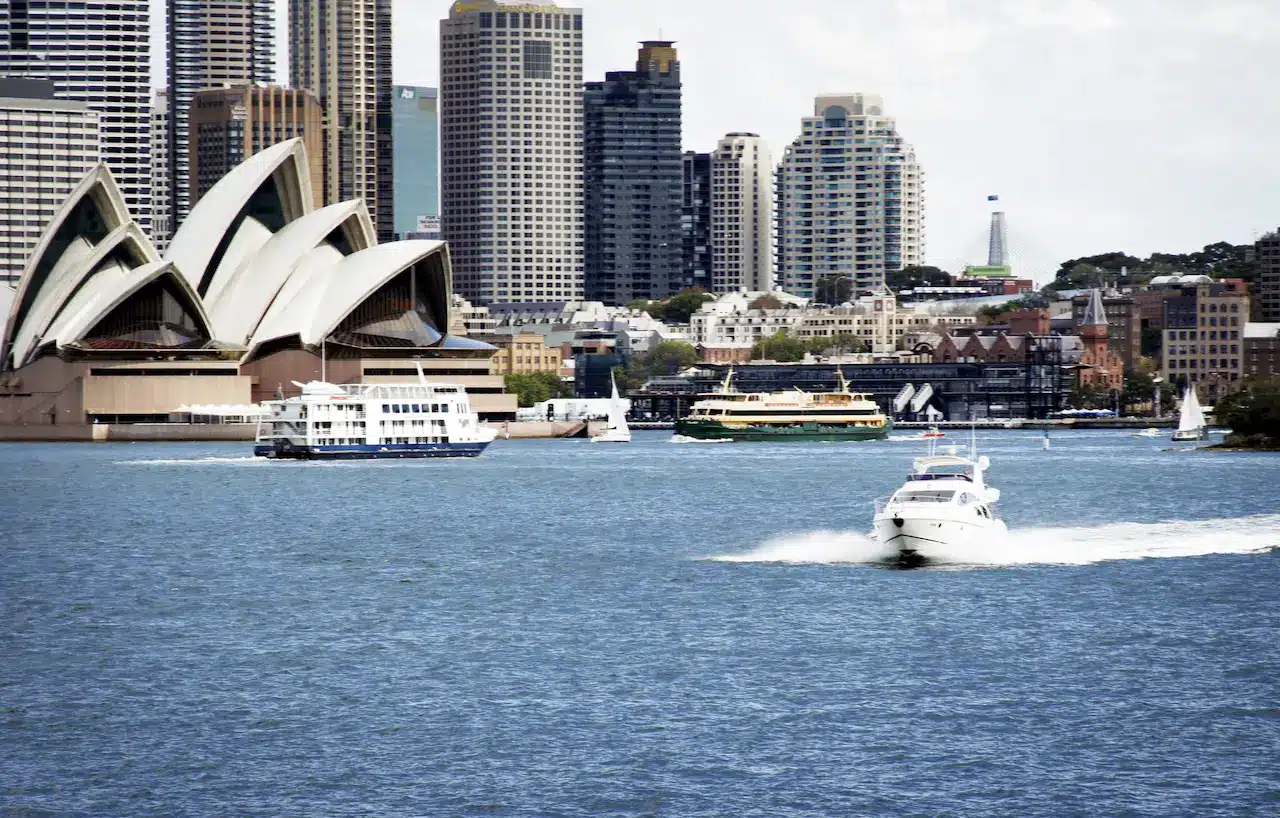 View of Sydney harbour from Cremorne