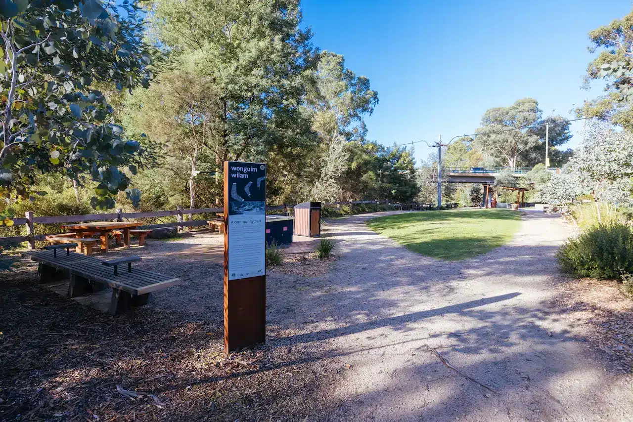 Warrandyte River Reserve in Melbourne Australia