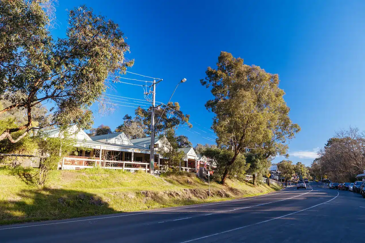 Warrandyte South in Victoria Australia